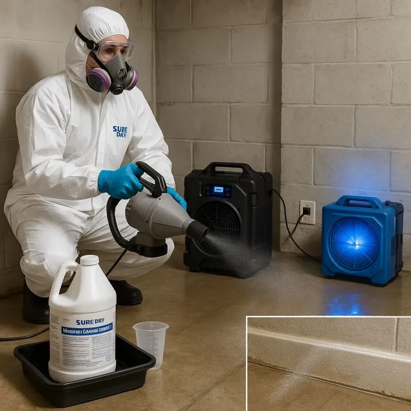 Sanitization and Odor Removal process in Hobart, IN