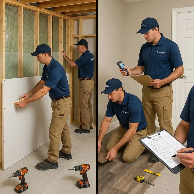 Repairs and Reconstruction process in Hobart, IN